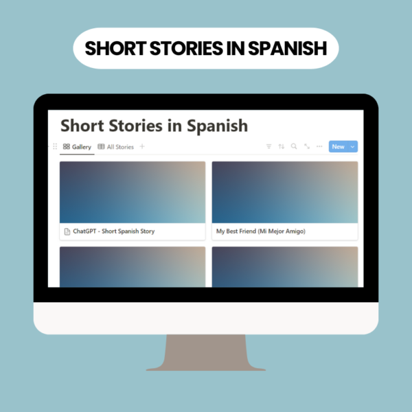 Notion Template Spanish Vocabulary Accelerator - Image 8